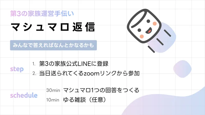 運営手伝い